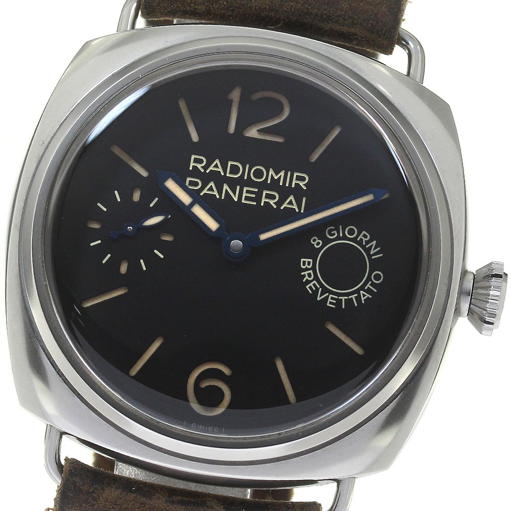 パネライ PANERAI PAM00992 ラジオミール 8デイズ スモールセコンド 手巻き メンズ 箱・保証書付き_817231【中古】