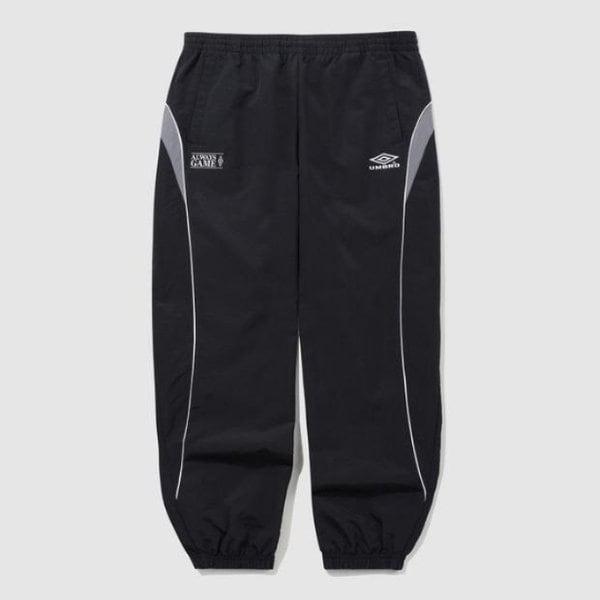 パンツ NQK UQ123CPT21-BLK HBL スポーティ カジュアル ウーブン ジョガーパンツ / BLACK