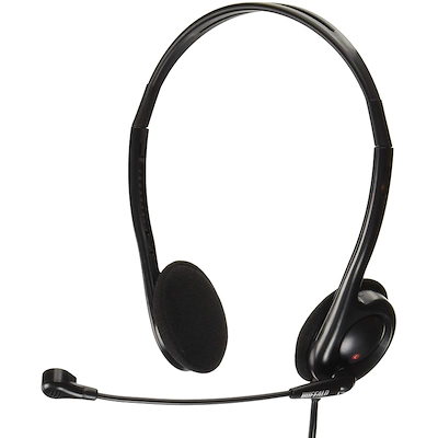 他サイト： 即納：バッファロー BUFFALO 両耳ヘッドバンド式ヘッドセット 4極の商品画像