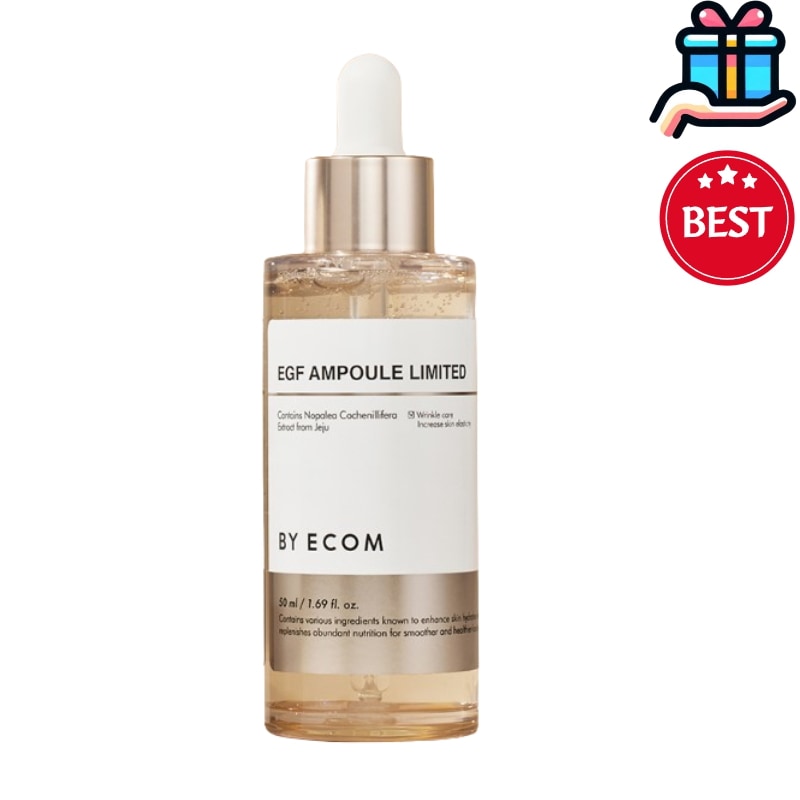 [新作1+1] EGF アンプル 50ml 弾力 シワ 栄養 美容液 韓国スキンケア ほうれい線 たるみ トーンアップ 韓国コスメ 正規品