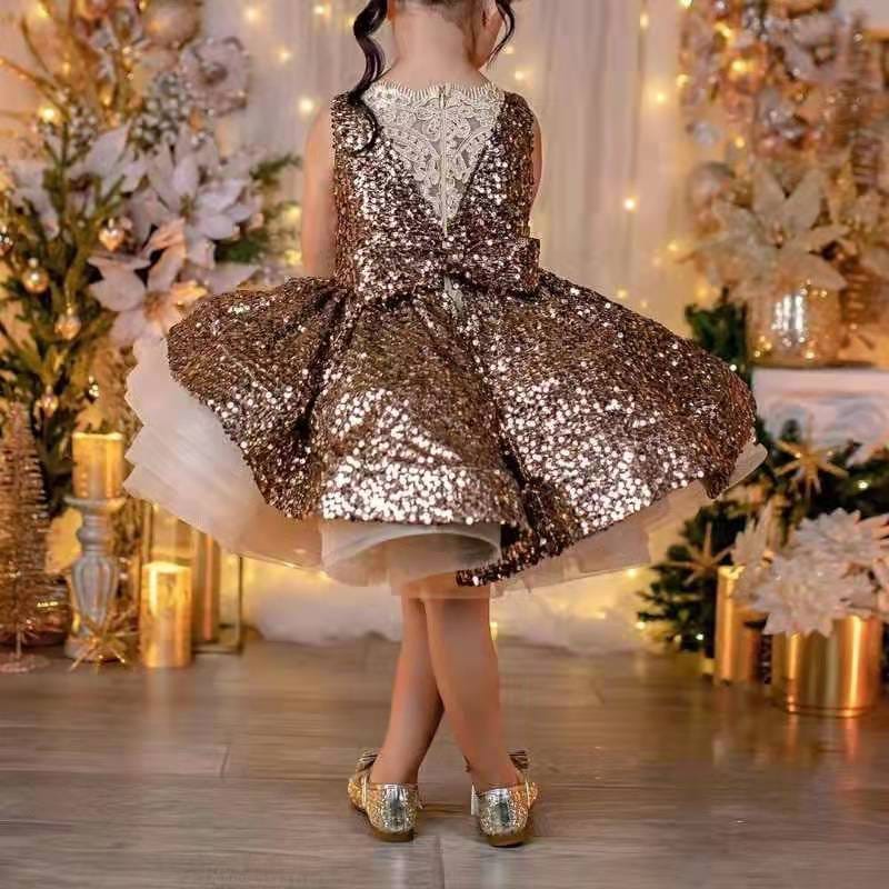 子供ドレス 女の子 新生児 プリンセスドレス キャットウォークドレス フラワーガール パフォーマンス チュチュ スカート 工場直販