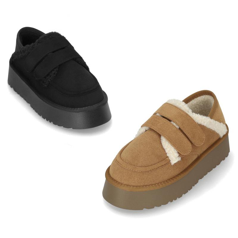 [シークレット特価] マッツ 女性 トリビング ツーバンド プラットフォーム 防寒靴 4.5cm LCWC71M54V