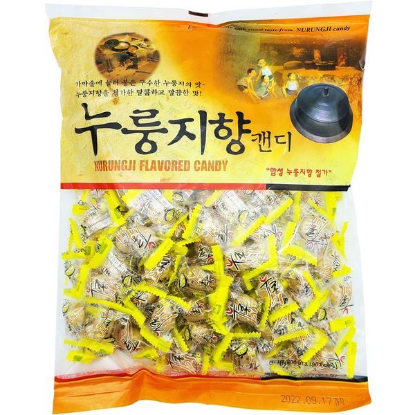 大容量 おこげ味付キャンディー 800g 6袋 1箱 おこげ 黒飴 シナモンの香り ピーナッツ味 ピーナッツ