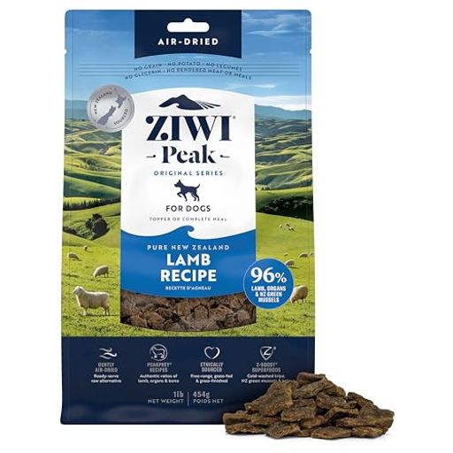 2個セット】ZIWI エアドライドッグフード トライプ&ラム 454g 自然食