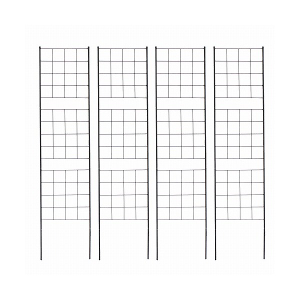住まいスタイル アイアンフェンス スリムグラフ 高さ176 4枚組 IF-GR025-4P-BLK メーカー直送