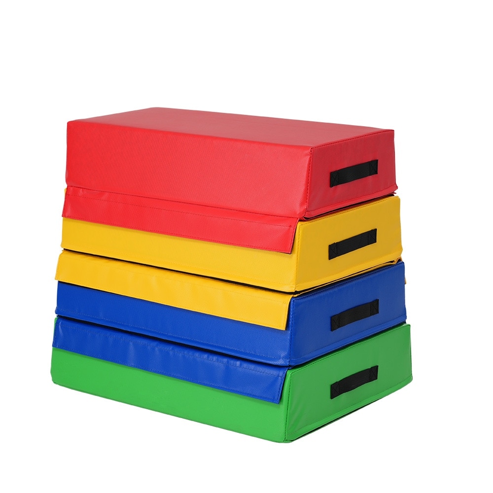 跳び箱 ソフト 飛び箱 とび箱 ジョイント式 とびばこ 子供 幼児 保育園 幼稚園 小学生 運動 自宅 子ども 室内 家庭用 4段セット