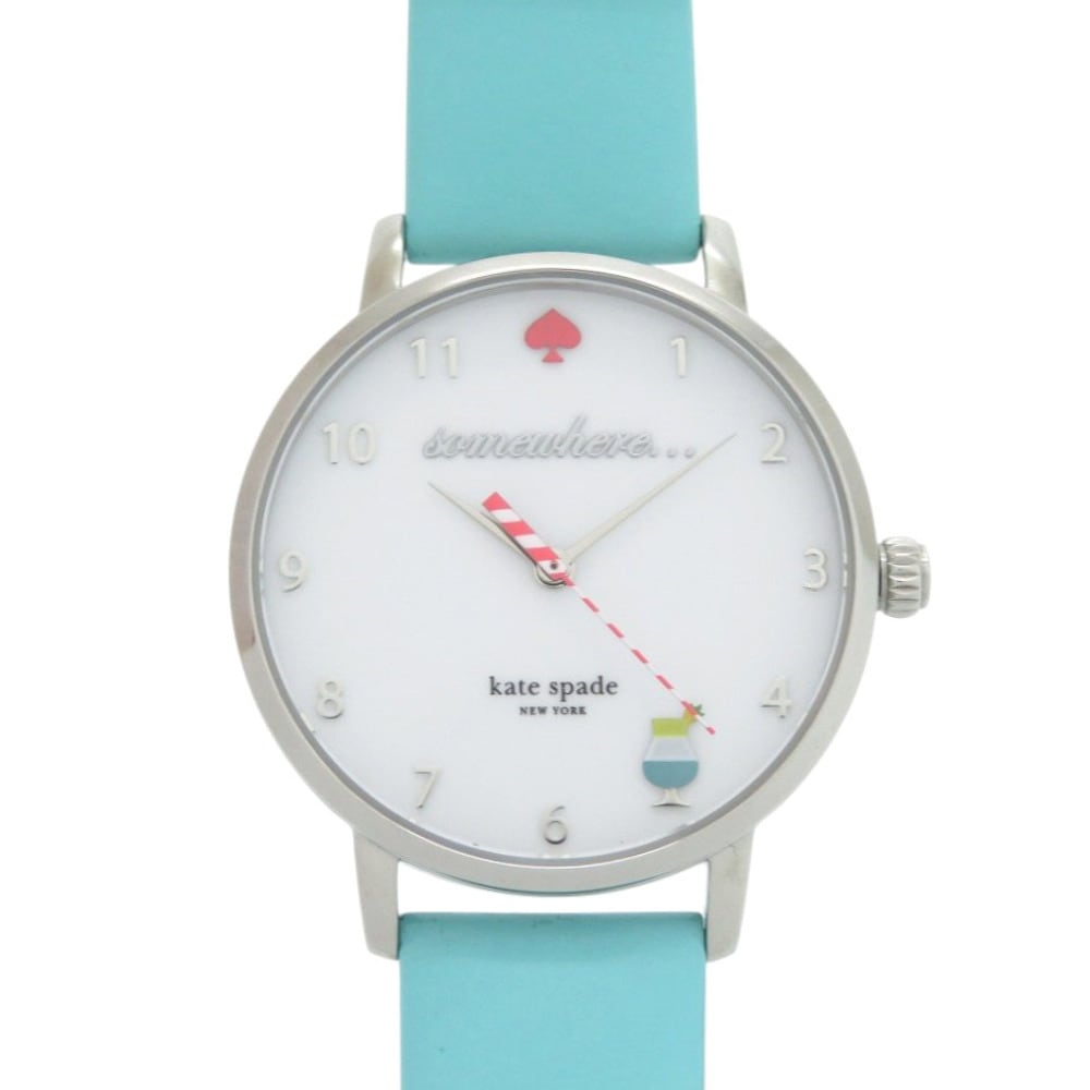 新品同様 クオーツ KSW1104 腕時計 ステンレススチール/レザー ホワイト 1453【中古】 レディース