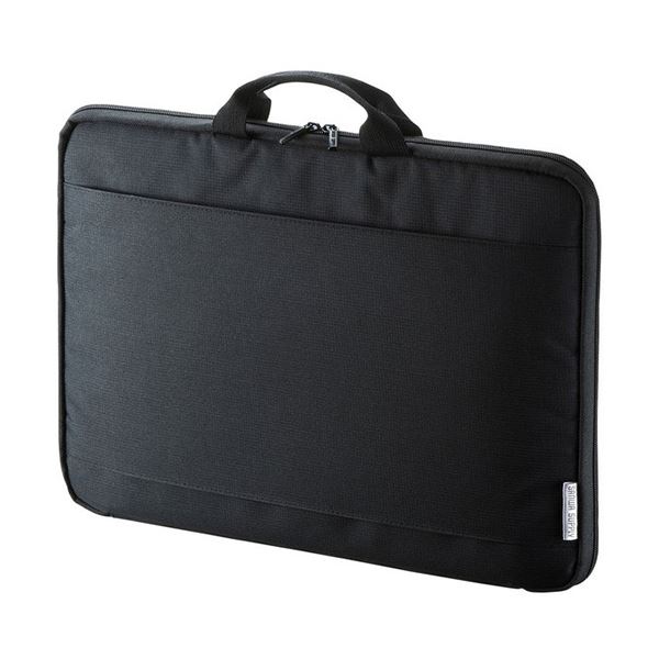 (まとめ) サンワサプライ取っ手付きPCインナーケース 15.6型ワイド対応 ブラック IN-GH15BK 1個 (×10セット)