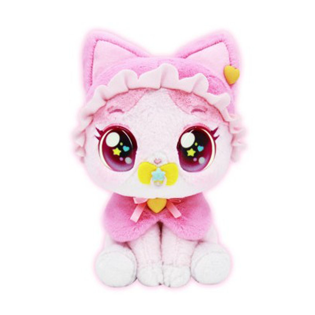 ウィッシュキャット ベベニャン 22cm ぬいぐるみ 願いをかなえる神秘の猫 韓国アニメ 正規ライセンス