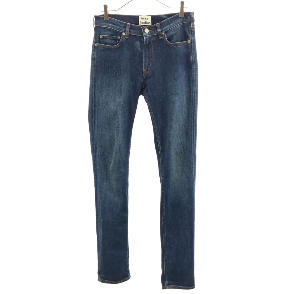 アクネ ストレートデニムパンツ 30/34 ブルー ACNE メンズ