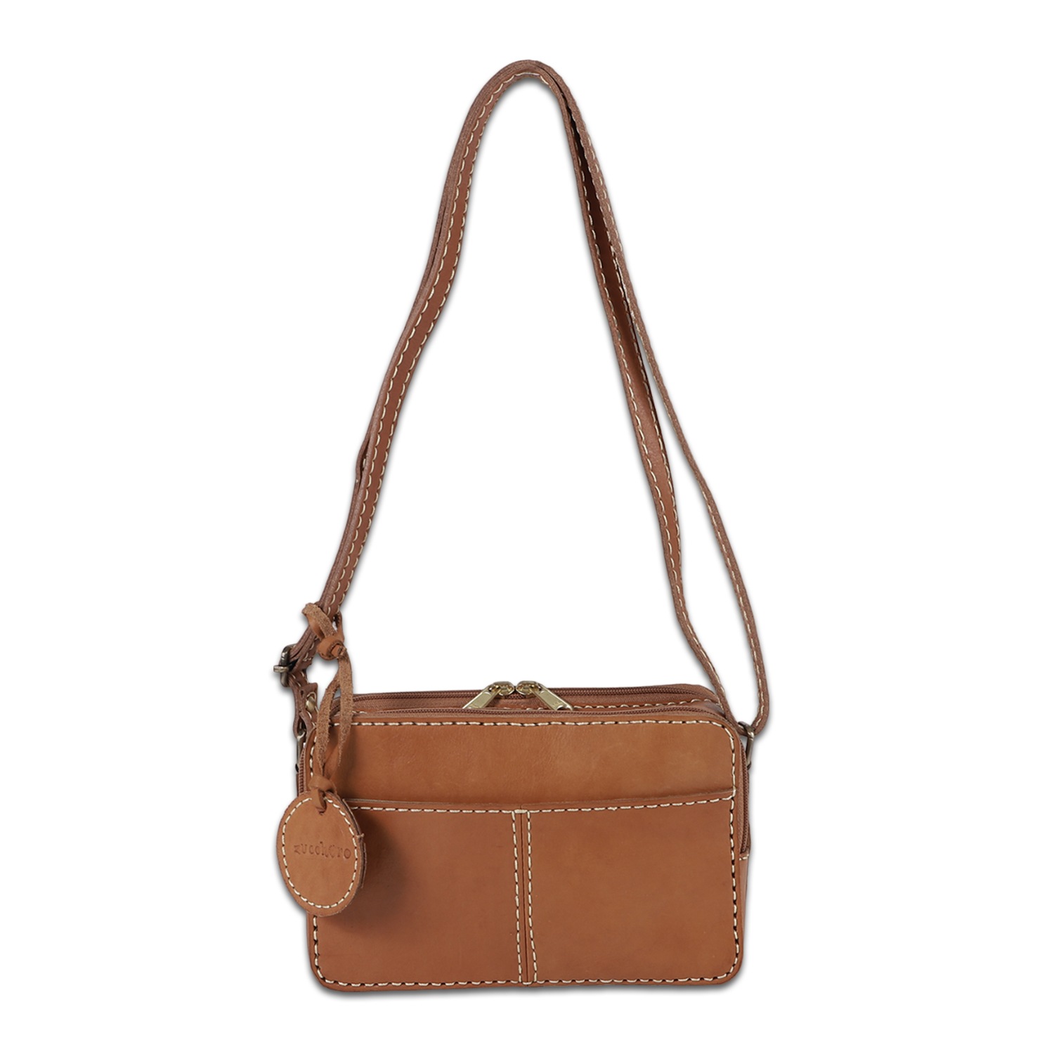 ショルダーバッグ お財布バッグ スマホショルダー ポシェット レディース 斜め掛け 本革 ブラウン 49086