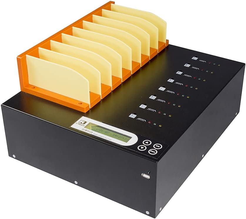 MT-G シリーズ：8ポート SATA HDD/SSD デュプリケーター MT800G