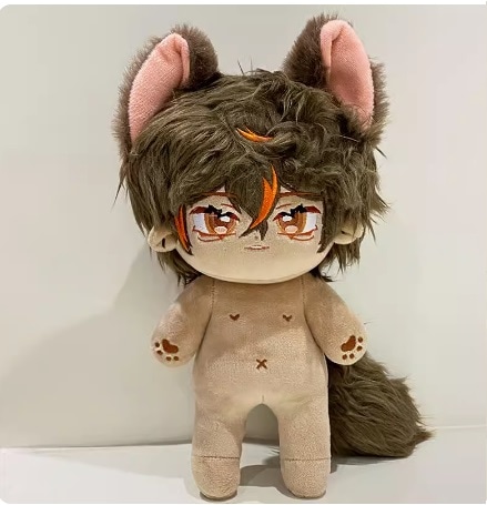 20cm 無属性ぬいぐるみ　コットン ドール　棉花娃娃 本体　人形　スケルトン有　本体のみ