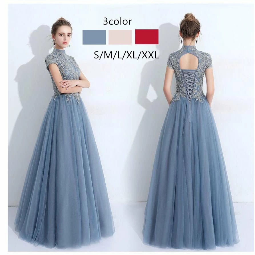 品質良い ロングドレス 「XS~2XL」カラードレス パーティードレス 20代 30代40代 ワンピース ウエディングドレス お呼ばれ 二次会 披露宴 謝恩会 成人式高品質 顔合わせ 上品 大人 忘年