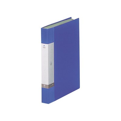 他サイト： リヒトラブ　リクエスト　クリヤーブック　G3202-8青　A4 タテ型　40枚の商品画像