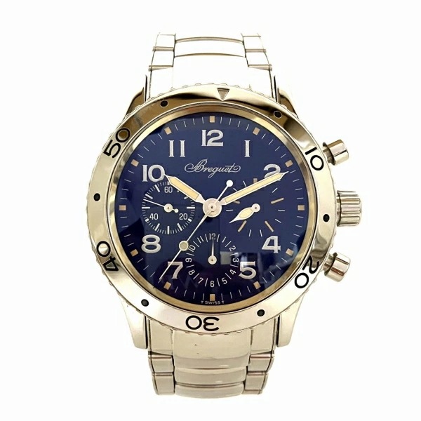ブレゲ アエロナバル 日本限定 3807ST.J2.SW9 自動巻 時計 腕時計 【中古】