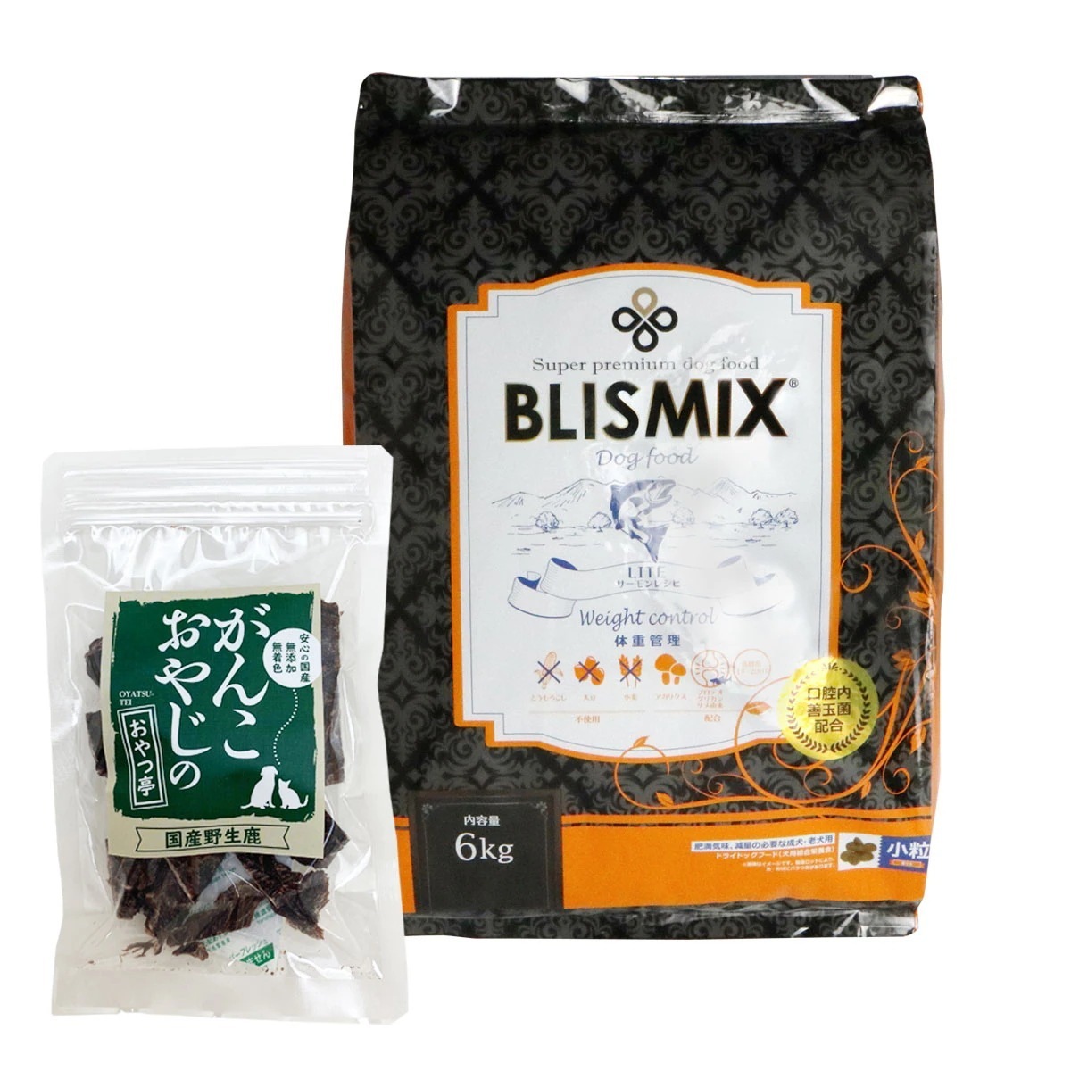 ドッグフード ライトウエイトコントロール 小粒 6kg 【国産鹿肉ジャーキー20g付き】