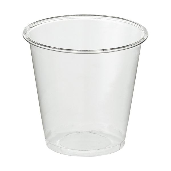 (まとめ)アートナップ リサイクルPETカップ 90ml(3オンス) TS-86 1パック(100個) 10セット