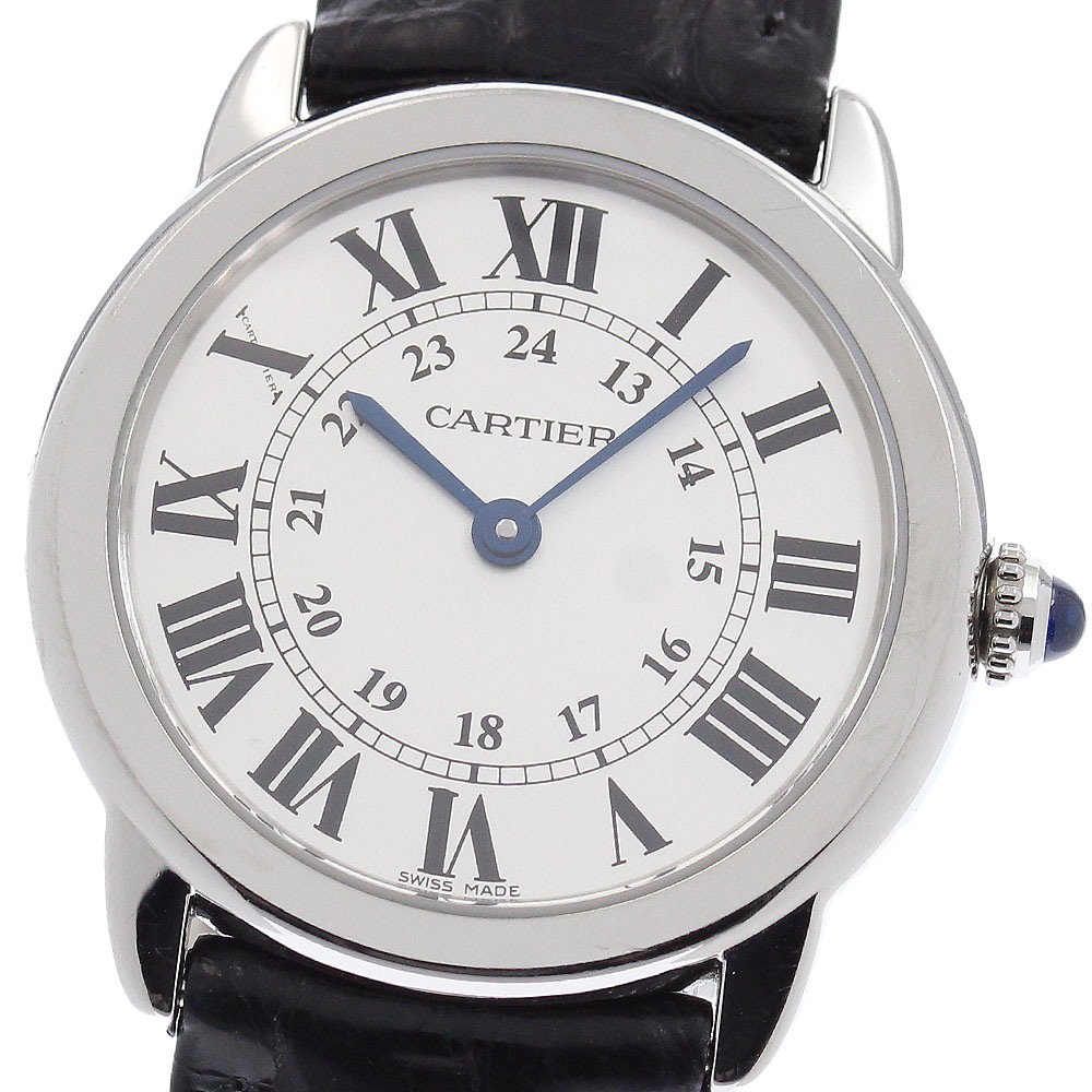 カルティエ CARTIER W6700155 ロンドソロ SM クォーツ レディース _957881【中古】