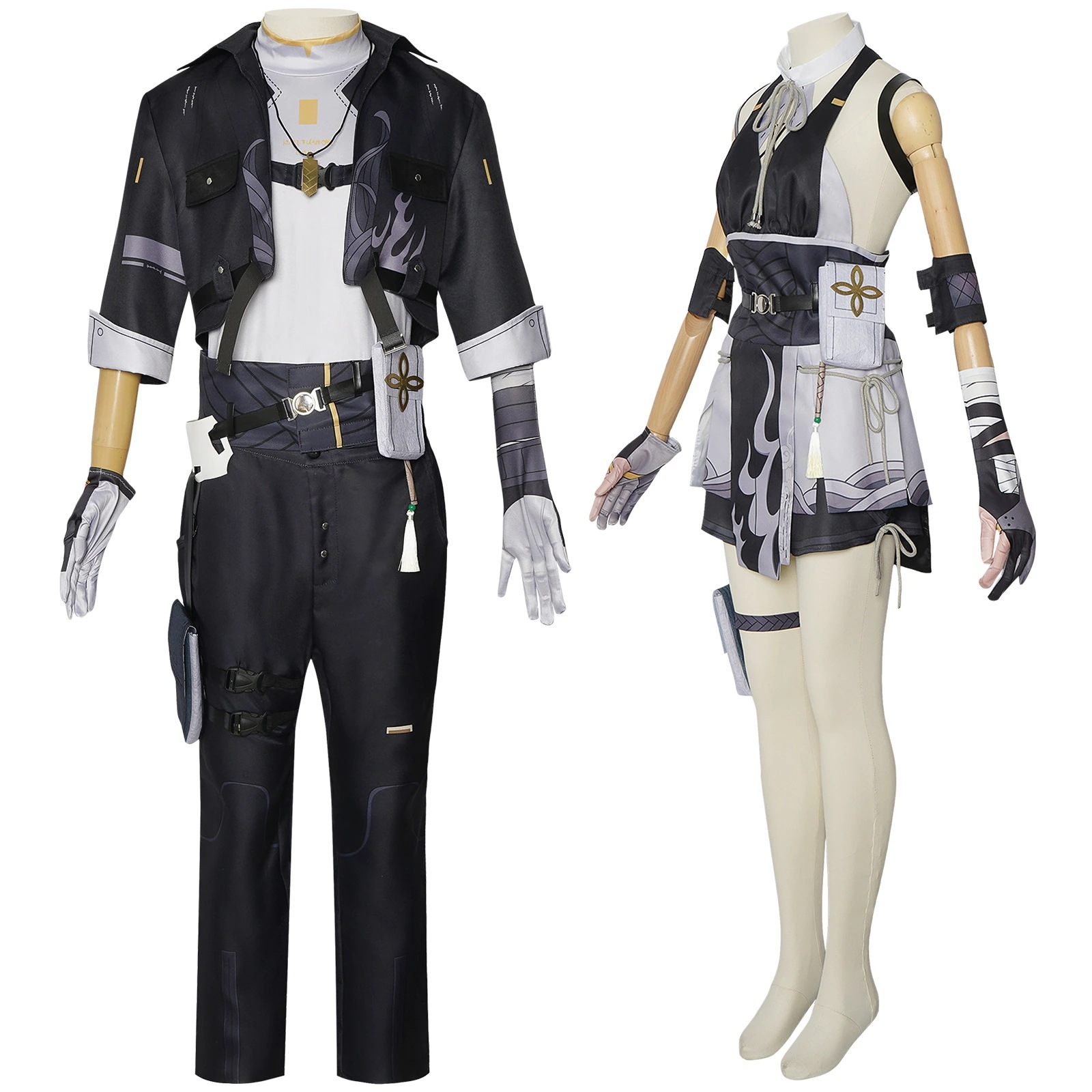 【迅速な出荷】鳴潮服ハロウィーン鳴潮漂泊者セット同じコスプレ衣装