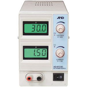 A＆D(エーアンドデイ)電子計測機器 直流安定化電源(30V1.5A)AD-8723D計測工具