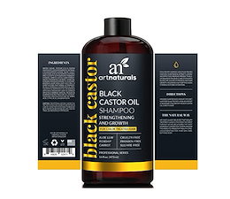 ArtNaturals Black Castor-Oil Shampoo and Conditioner – (2 x 16 Fl Oz / 473ml) – Strengthen, Grow and