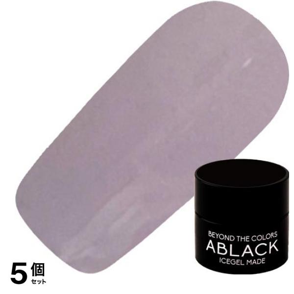 ICEGEL(アイスジェル) A BLACK アイシングニットジェル S28 ベイクドパープル 3g 5個セット