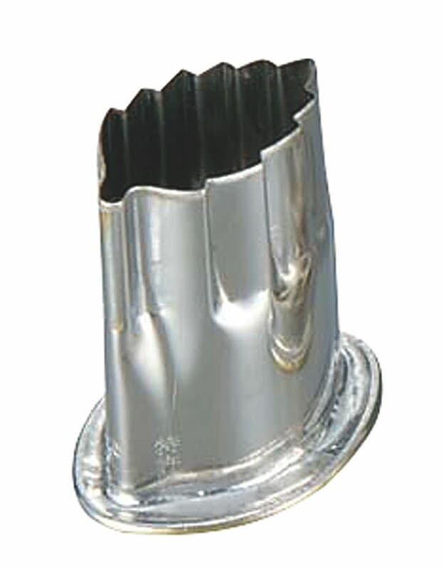 （まとめ買い）カンダ 南瓜用 抜き型（ステンレス材） 舞木の葉 [x3]