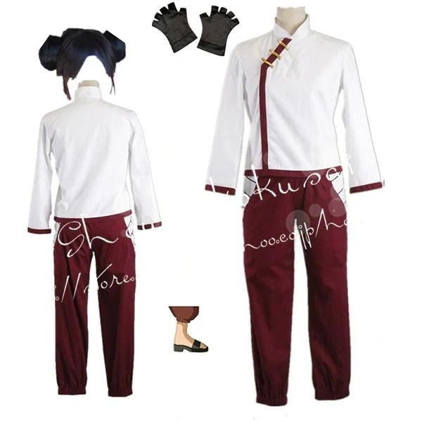 2026 新品 G 子供用 大人用 ナルト NARUTO風 テンテン コスプレ衣装 ウィッグ 靴 コスチューム 演出 服 cosplay 変装 仮装 撮影 祭り