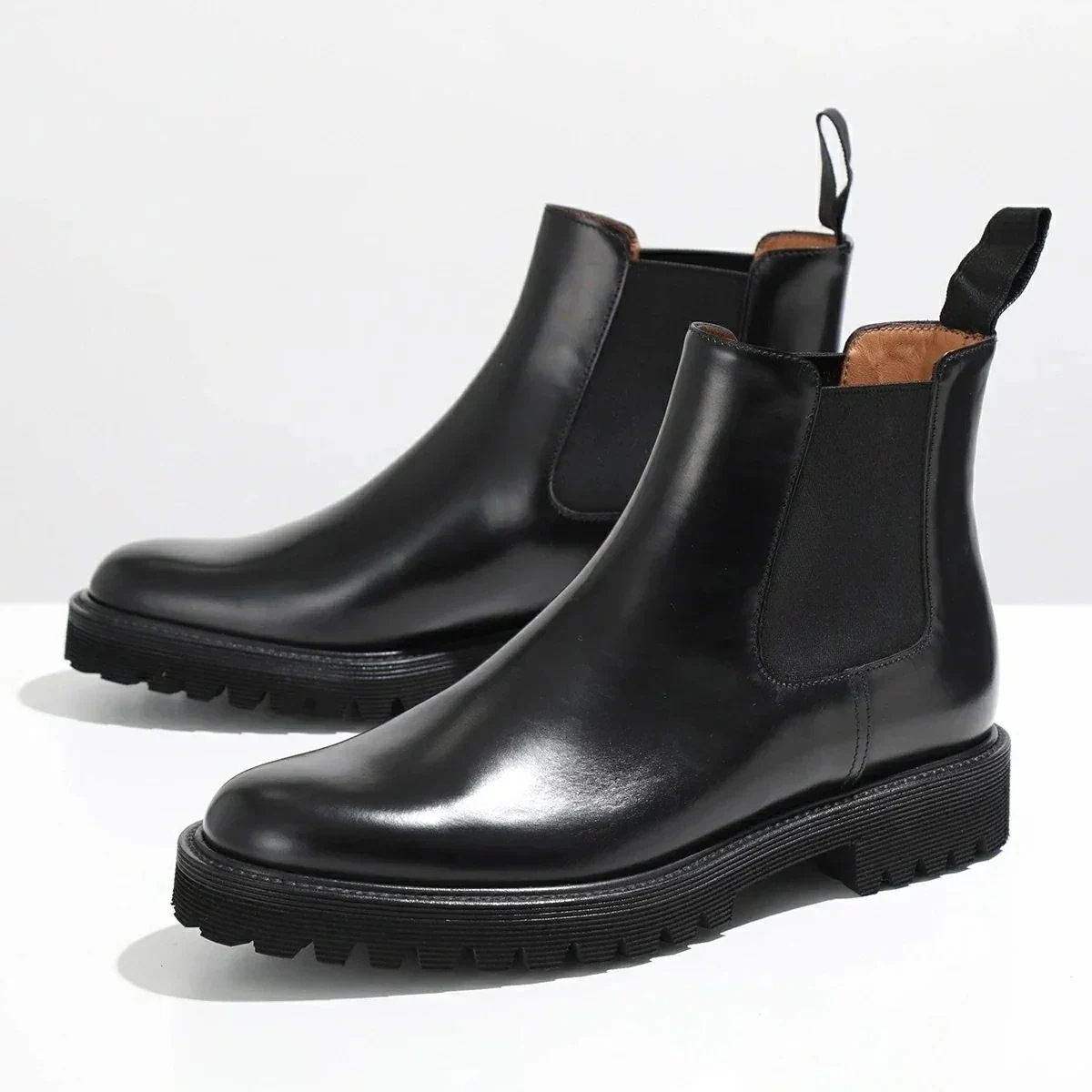 Churchs チャーチ ショートブーツ Nirah T ニラー DT0181 9SN レディース チェルシーブーツ サイドゴア レザー シューズ 靴 F0AA