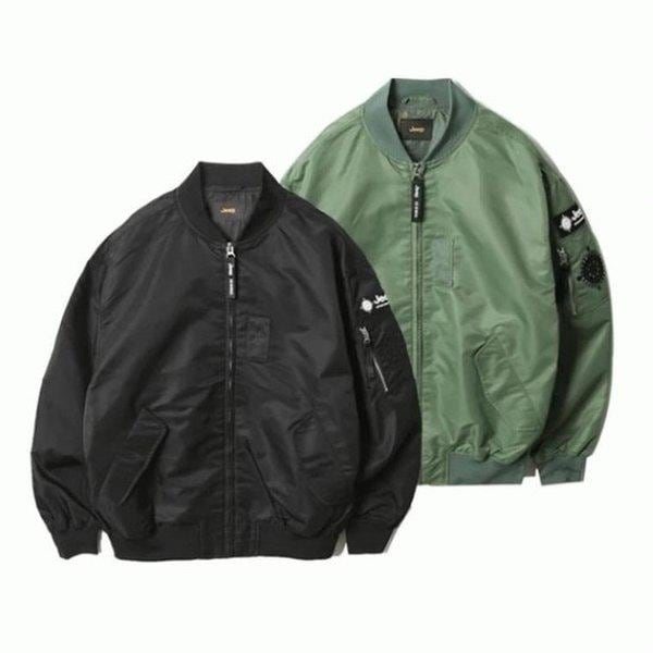 JEEP 男女共用ワッペン航空ジャンパー_1_A JN1JPU201_1