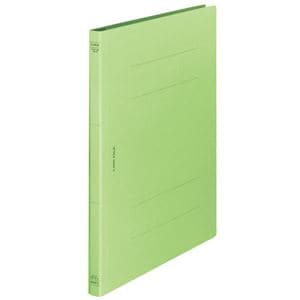 (まとめ) ライオン事務器 フラットファイル(環境) 樹脂押え具 A4タテ 150枚収容 背幅18mm 緑 A-519KA4S 1セット(10冊) (×5セット)