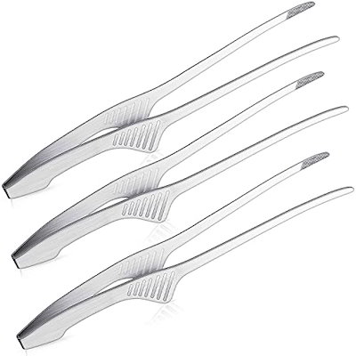 他サイト： トング 焼肉 トング ステンレス 3本セット バーベキュー 菜箸 便利小物 25cm 家庭用 (先端)の商品画像
