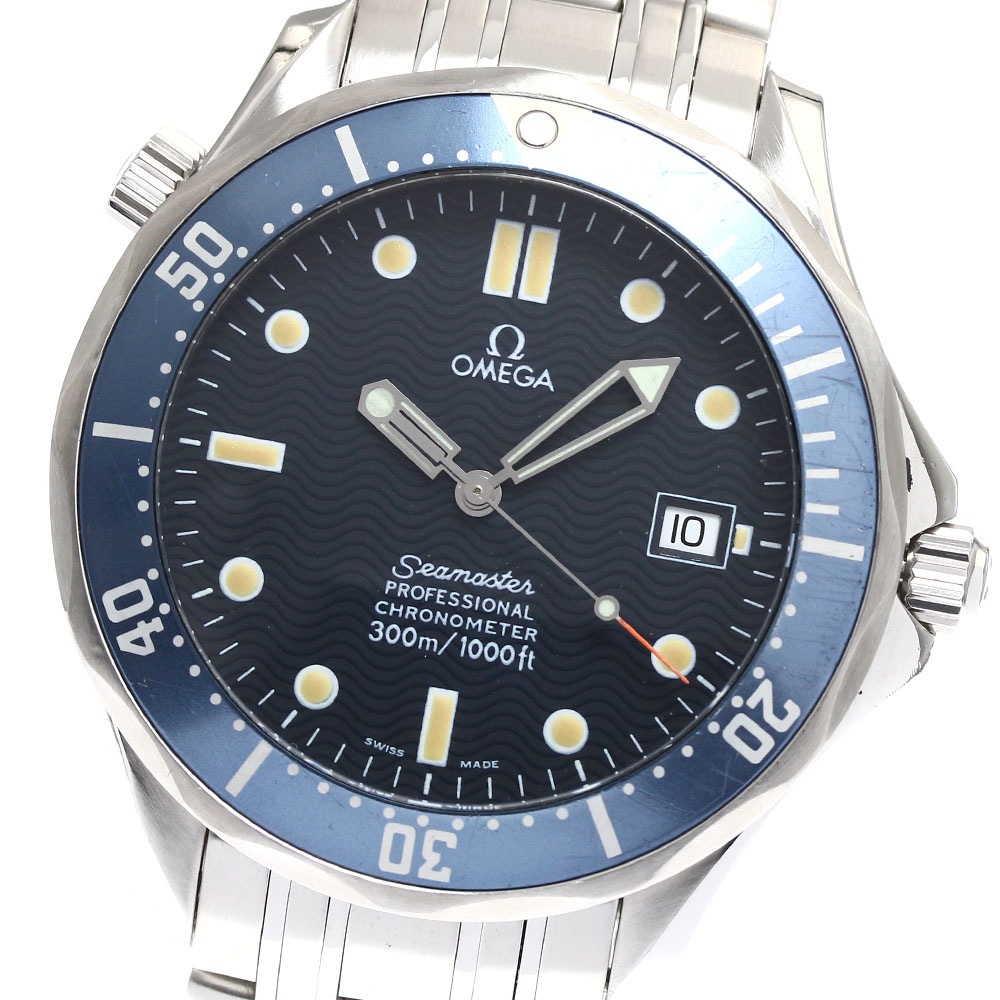 オメガ OMEGA 2531.80 シーマスター300 デイト 自動巻き メンズ _887454【中古】