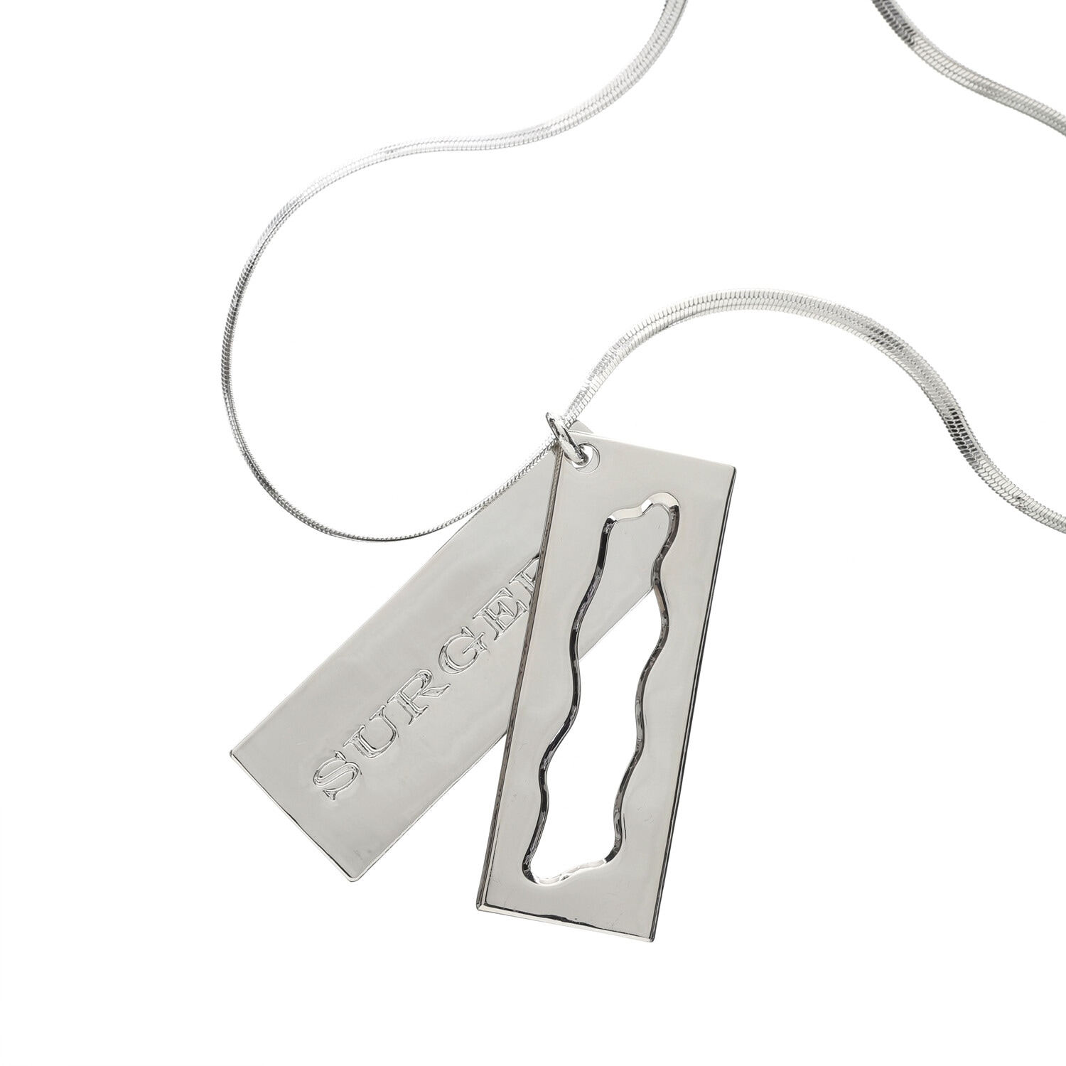 【SURGERY】 SURGERY PENDANT NECKLACE : SILVER