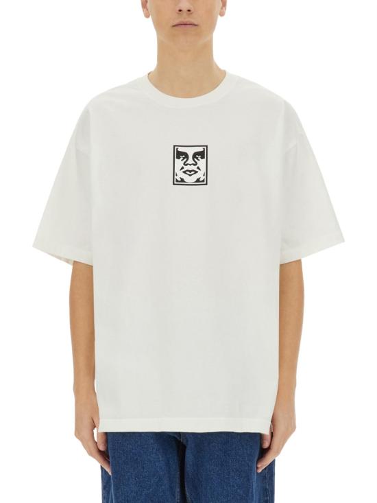 OBEY Men T-Shirts 167924152 PIGMENTVINTAGEWHITE