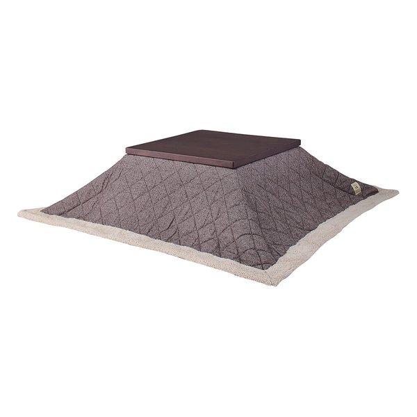 薄掛コタツ布団 正方形 ツイード ブラウン W190×D190 KK-101BR 6,521円