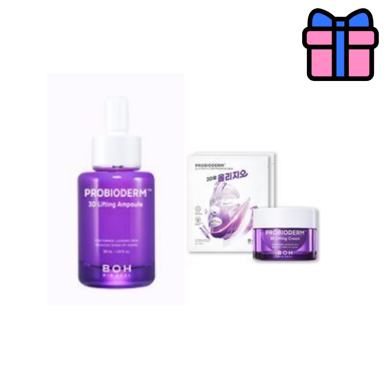 [NEW] 企画商品 プロバイオダム 3Dリフティング アンプル 30ml 企画 (+輪郭 マスク 2枚3Dリフティング クリーム 15ml) セット 弾力 保湿 ホームケア 基礎 韓国コスメ