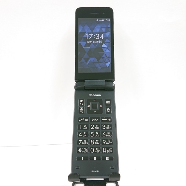 DIGNO ケータイ ベーシック KY-41B ドコモ ブラック 送料無料 本体 c09035 【中古】