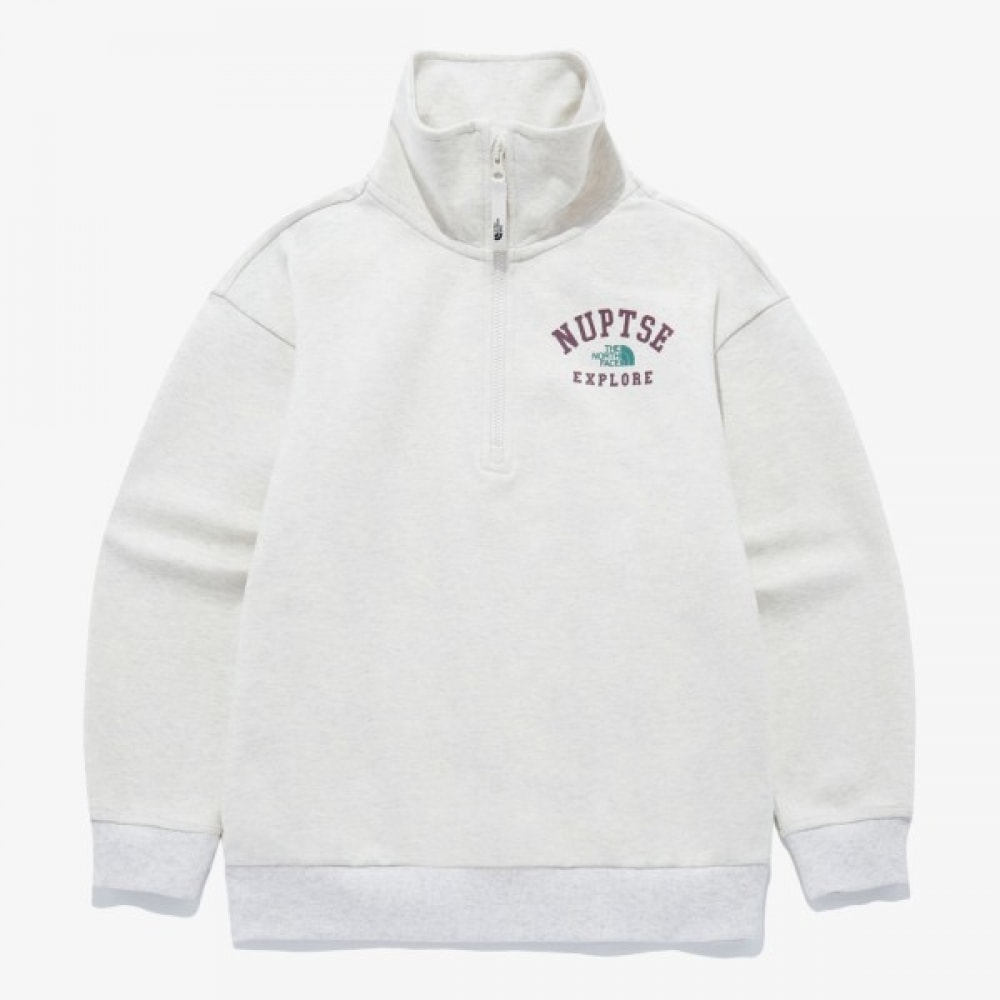 ノースフェイスキッズ ハイマウンテン ジップ スウェットシャツ NM5MQ56