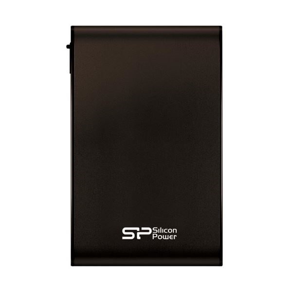 (まとめ)シリコンパワー ポータブルHDDArmor A80 1TB ブラック SP010TBPHDA80S3K 1台3セット