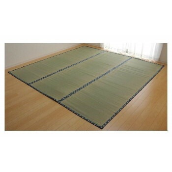 純国産い草 上敷き はっ水 カーペット 双目織 江戸間4.5畳 約261x261cm 1010180012402
