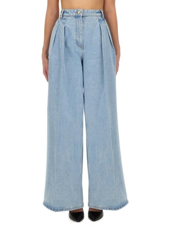 NINA RICCI Women Denim Pants 25ADPA016CO1105 U4488 BABY BLUE