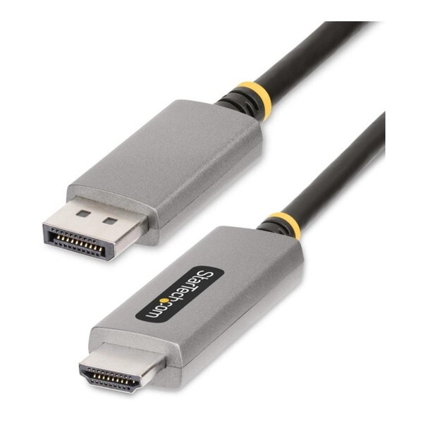 StarTech 133DISPLAYPORTHDMI21 ブラック [DisplayPort 1.4-HDMI 2.1変換ケーブル (2m)]