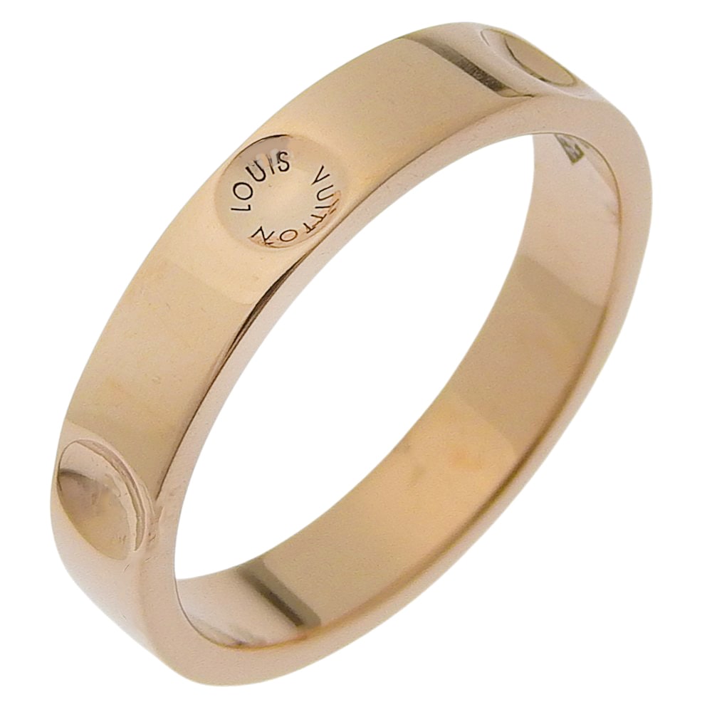 アンプラント アリアンス リング・指輪 K18ピンクゴールド 8号 約3g レディース 中古品 Aランク