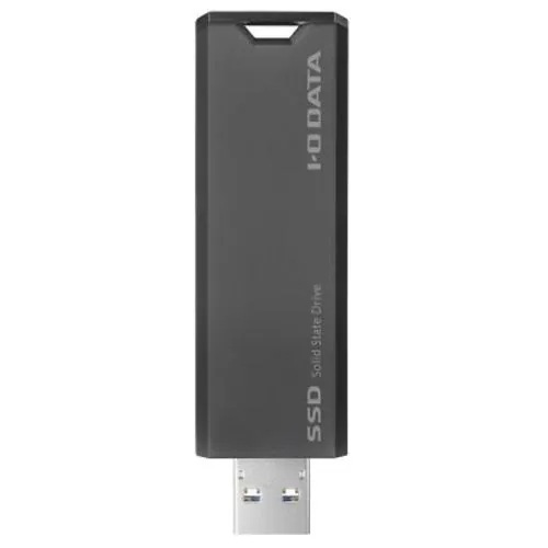 アイオーデータ機器 SSPS-US2GR USB 10Gbps(USB3.2 Gen2)対応 スティックSSD 2TB グレー×ブラック 18,287円