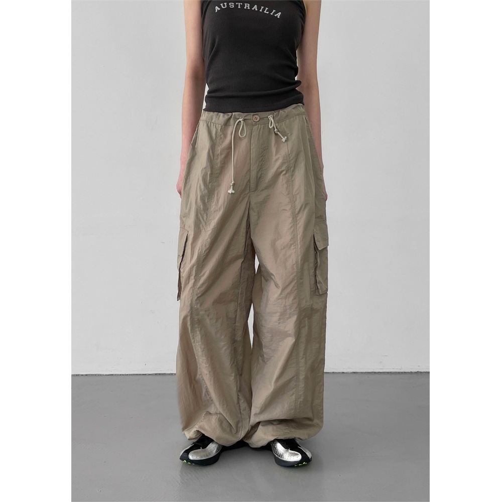 ブラックアップ レシャー 2WAY ナイロン ワイド カーゴパンツ 8,370円