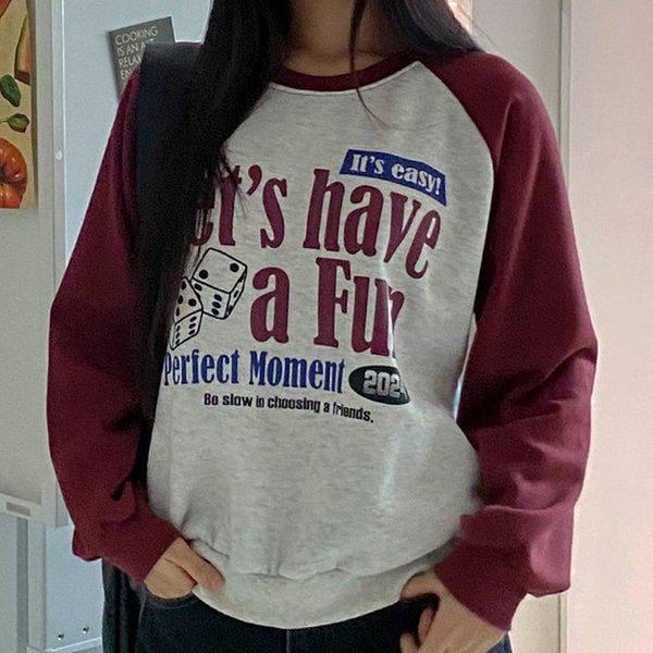 Hスタイル(BM)裏起毛パンナグラントレーナー 冬 女性 裏起毛 トレーナー Tシャツ デイリー MTM