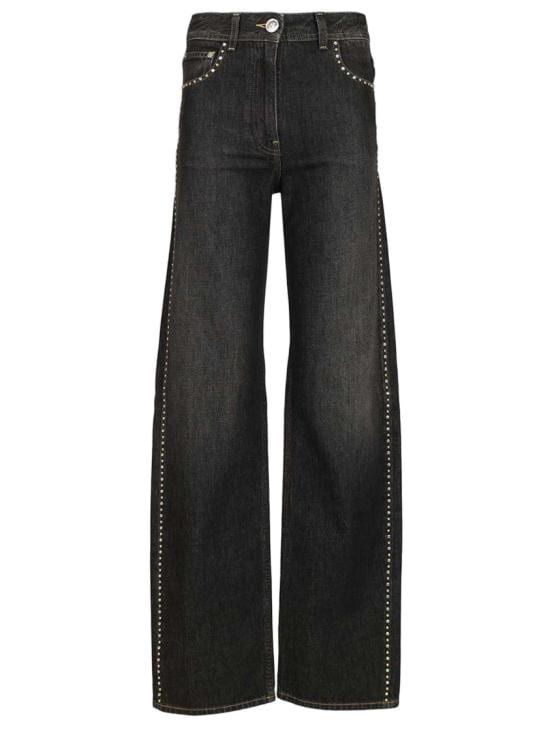 VERSACE Women Denims 10224521A164771D040 Black