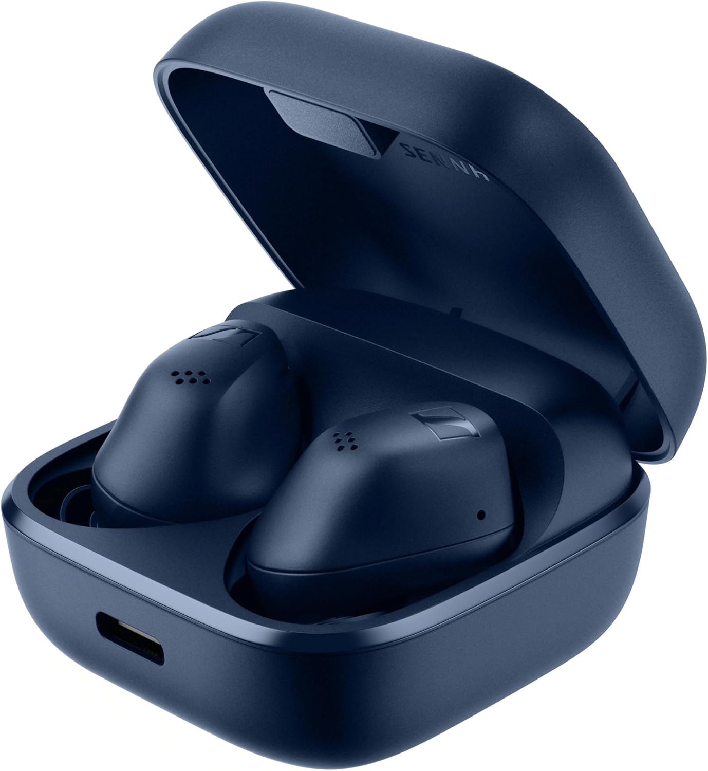 カラーゼンハイザー Sennheiser ワイヤレスイヤホン ACCENTUM True Wireless ブルー 高性能ドライバー 28時間再生 ハイブリッドノイズキャンセリング 外音取り込み機能
